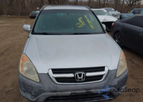 2004 Honda Cr-V Ex из США, поврежденный, VIN SHSRD78834U258818